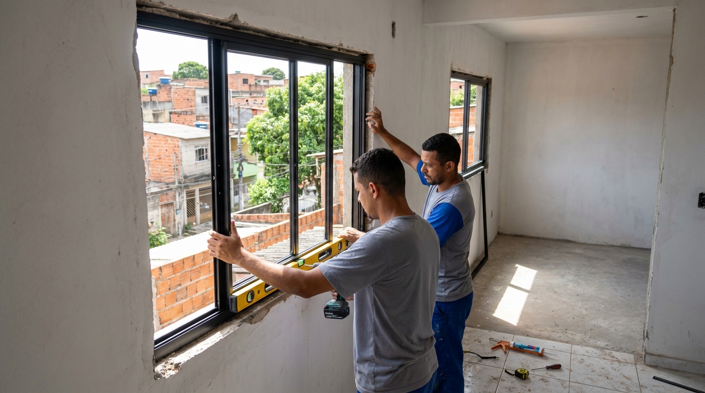 Produção de Portas e Janelas em Itaquaquecetuba‑SP